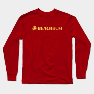 Beach Bum: Sun (Yellow) Long Sleeve T-Shirt